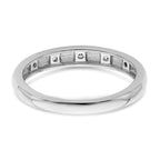 14k White Gold 5-stone Diamond Ring