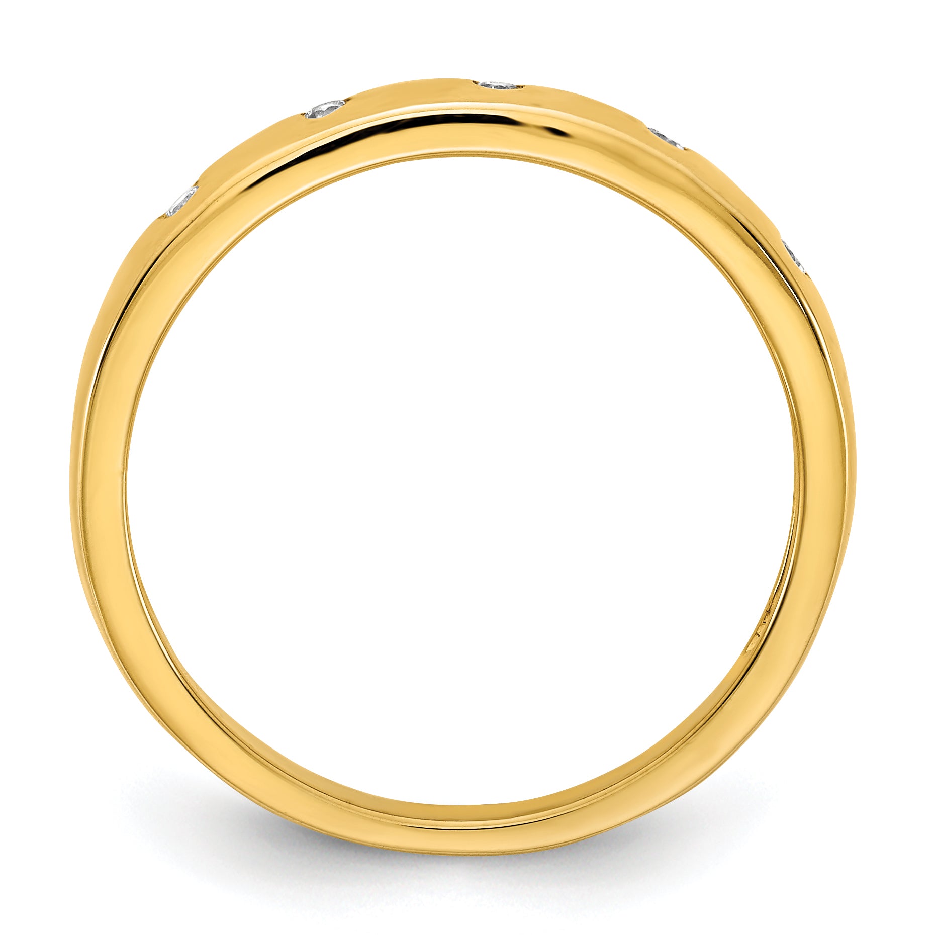 14k 5-stone Diamond Ring Secondary image