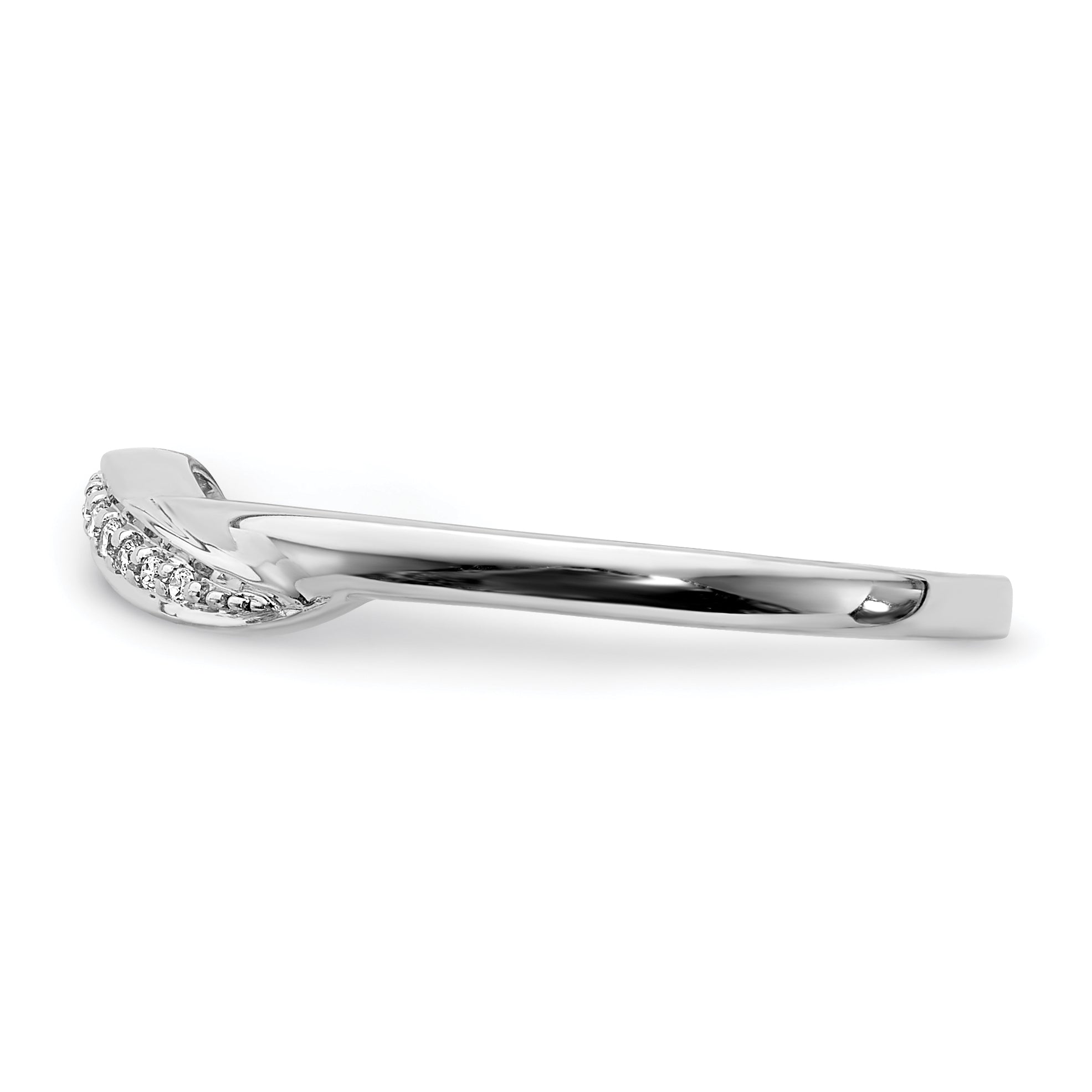14k White Gold Diamond Ring