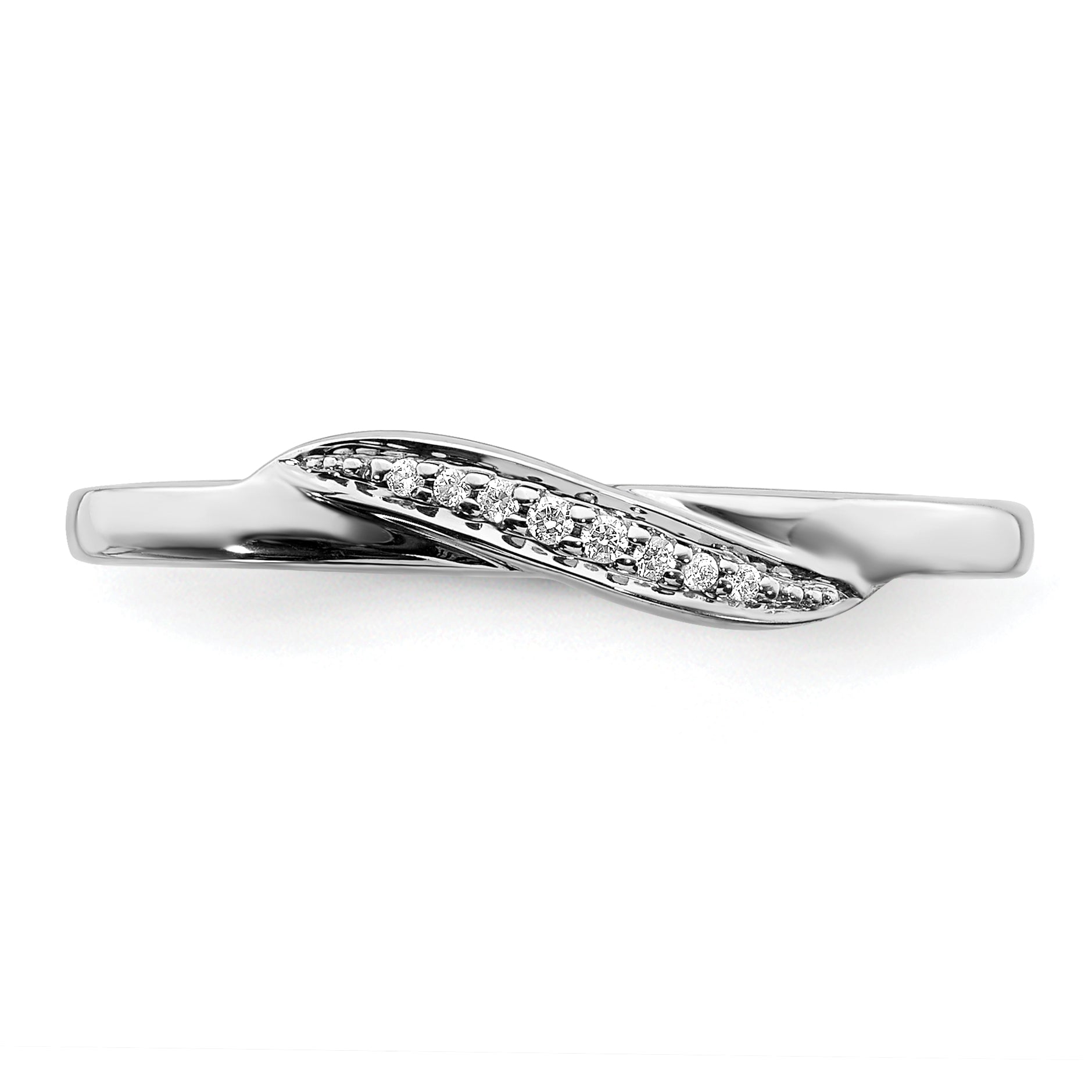 14k White Gold Diamond Ring