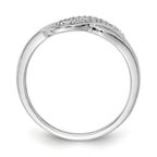 14k White Gold Diamond Fashion Ring