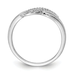 14k White Gold Diamond Fashion Ring