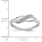 14k White Gold Diamond Fashion Ring