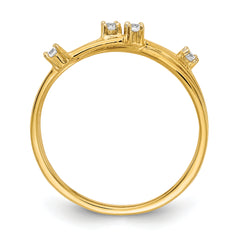 14k Diamond Fashion Ring
