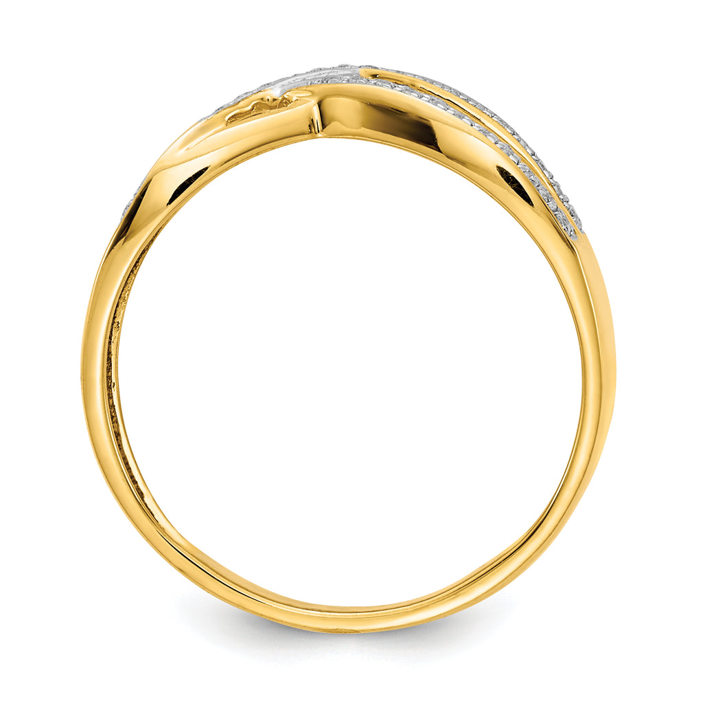 14k Diamond Ring