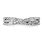 14k White Gold Diamond Ring