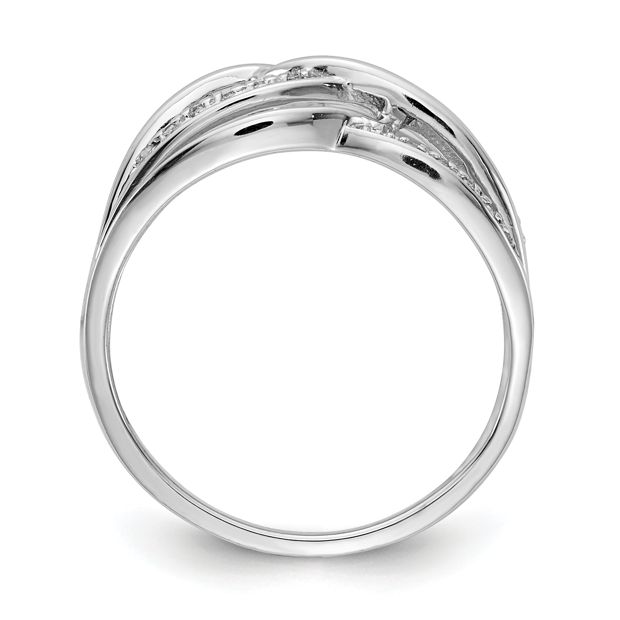 14k White Gold Diamond Ring