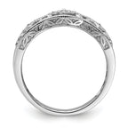 14k White Gold Diamond Vintage Ring