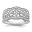 14k White Gold Diamond Vintage Ring