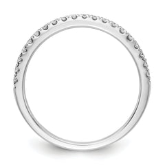 14K White Gold Lab Grown Diamond VS/SI DEF  1/5ct Wedding Band