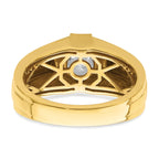 14K Certified Lab Grown Diamond Complete Men's Ring