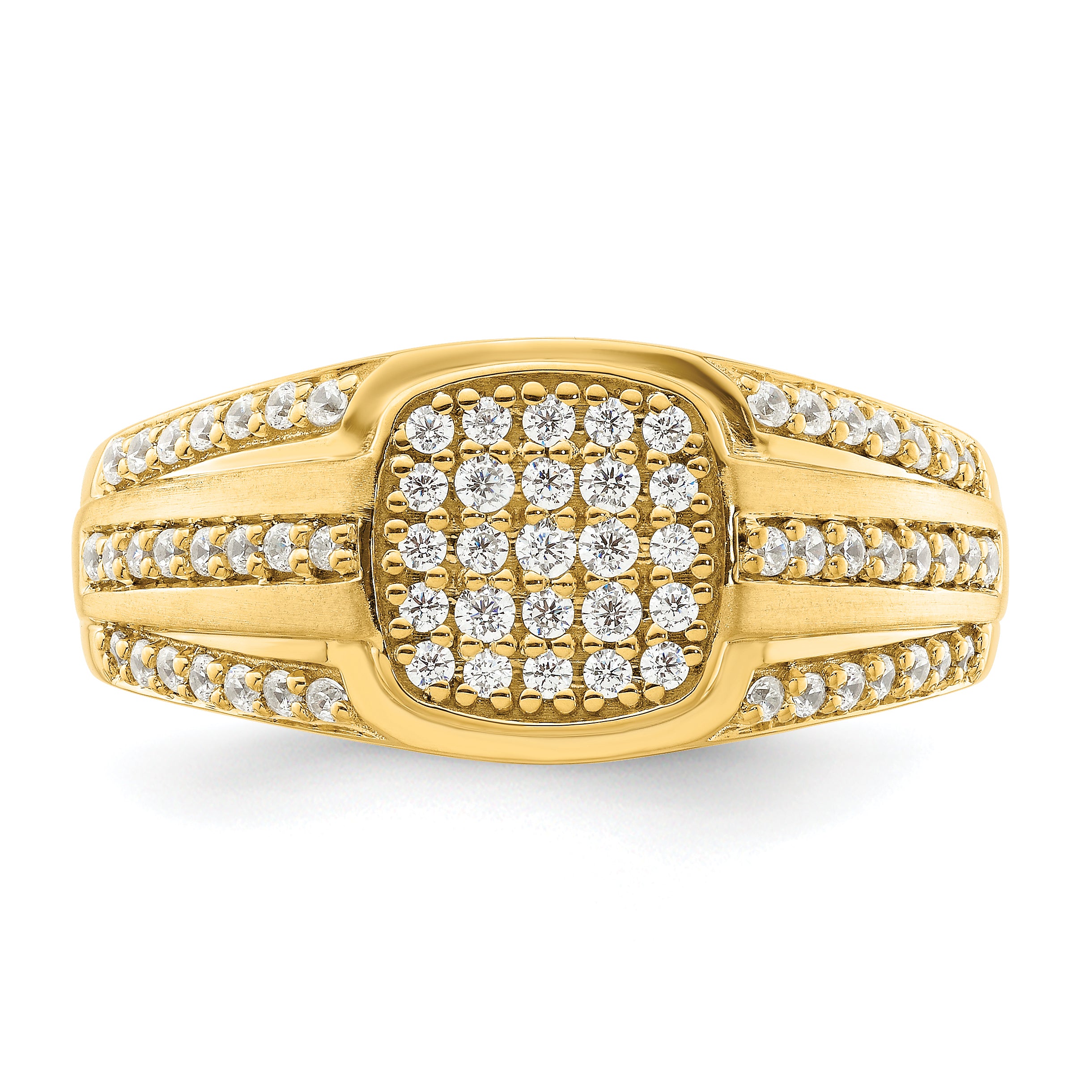 14K Lab Grown Diamond Men's Ring
