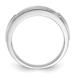 10K White Gold Lab Grown Diamond Ring