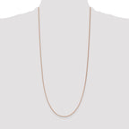 Diamond-Cut Cable Chain in 14K Rose Gold, 1.4mm