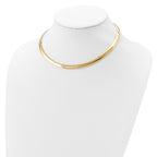 Sophia Jewelers 14K Gold-Plated Sterling Silver Reversible Cubetto Necklace