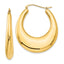 14k Polished Hoop Earrings