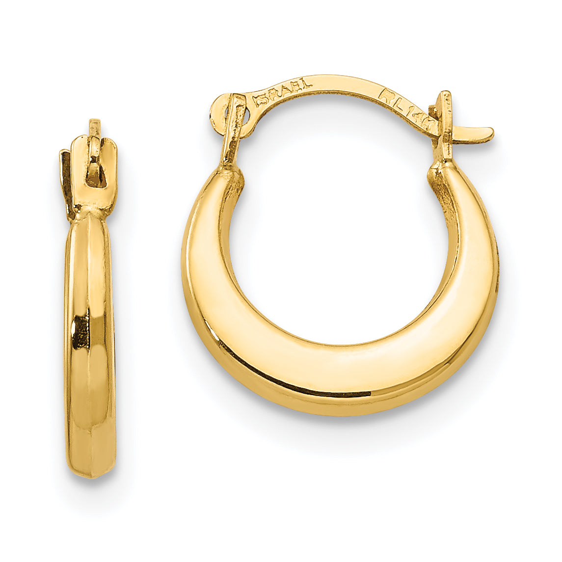 14k Madi K Small Hoop Earrings Main image
