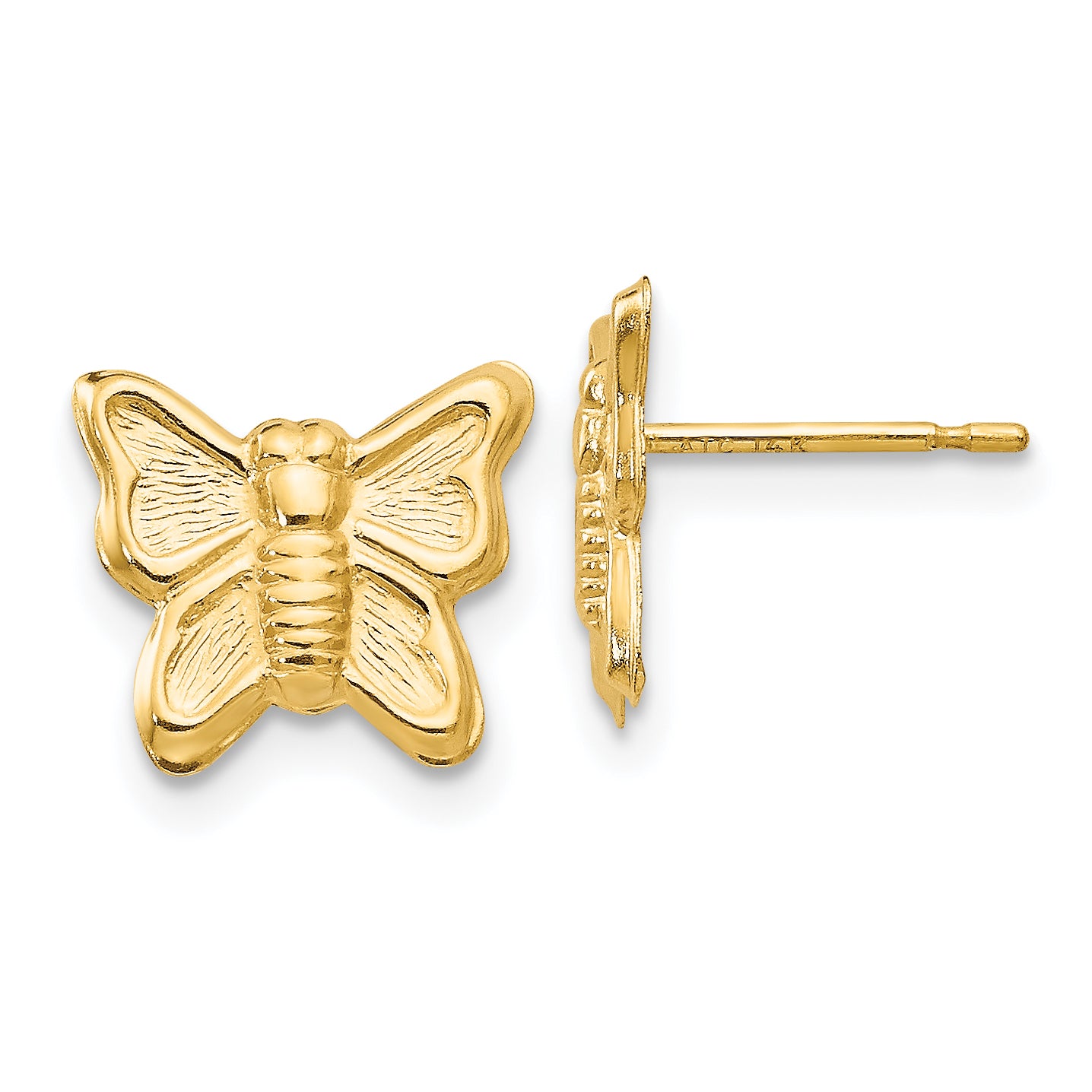 14k Madi K Butterfly Post Earrings Main image