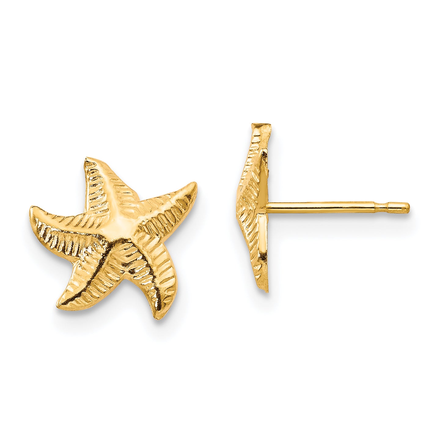 14k Madi K Starfish Post Earrings Main image