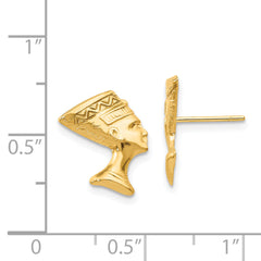 14k Madi K Nefertiti Post Earrings