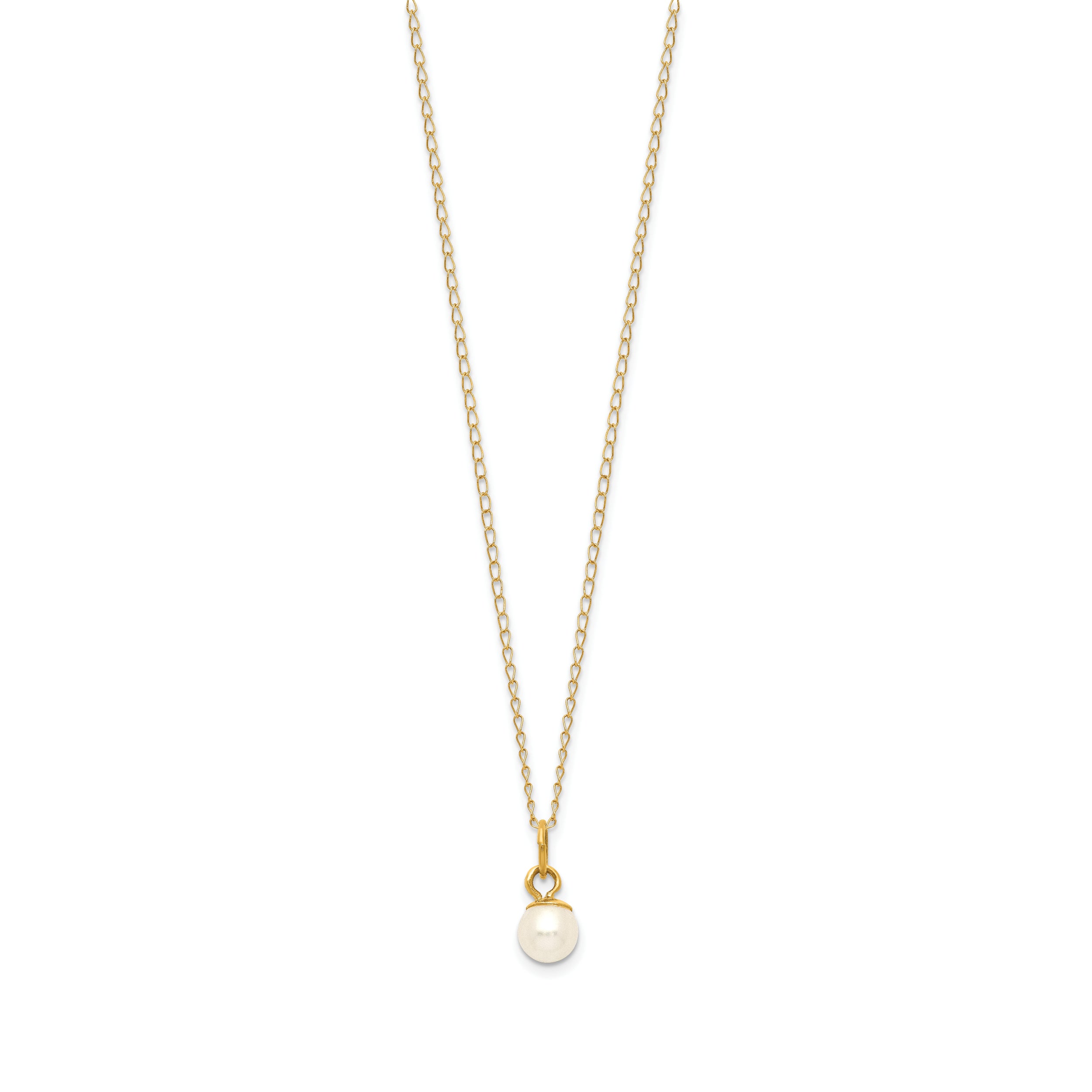 14k Madi K White FWC Pearl 15 Necklace, Earrings & 5.5 Bracelet 3pc Set