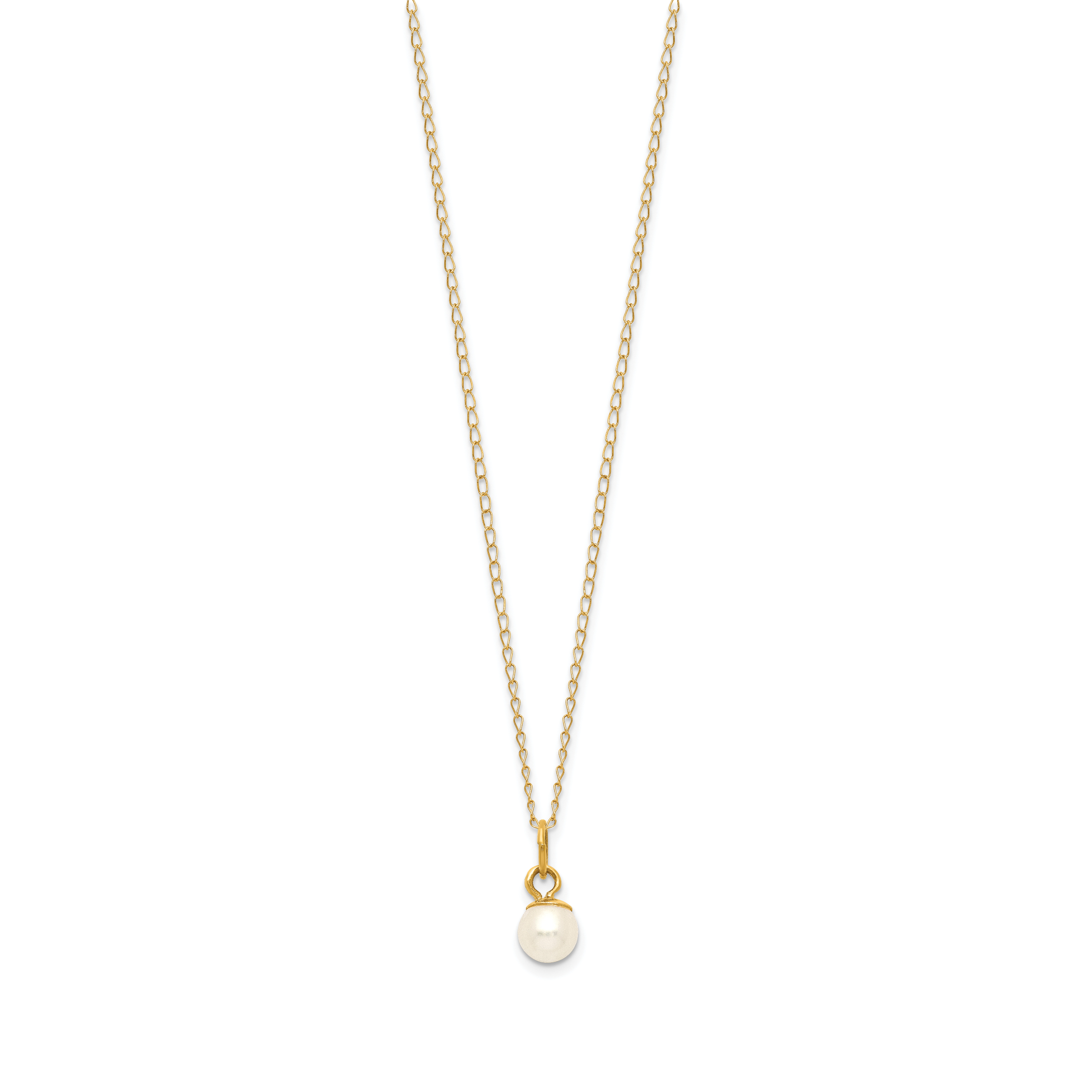 14k Madi K White FWC Pearl 15 Necklace, Earrings & 5.5 Bracelet 3pc Set