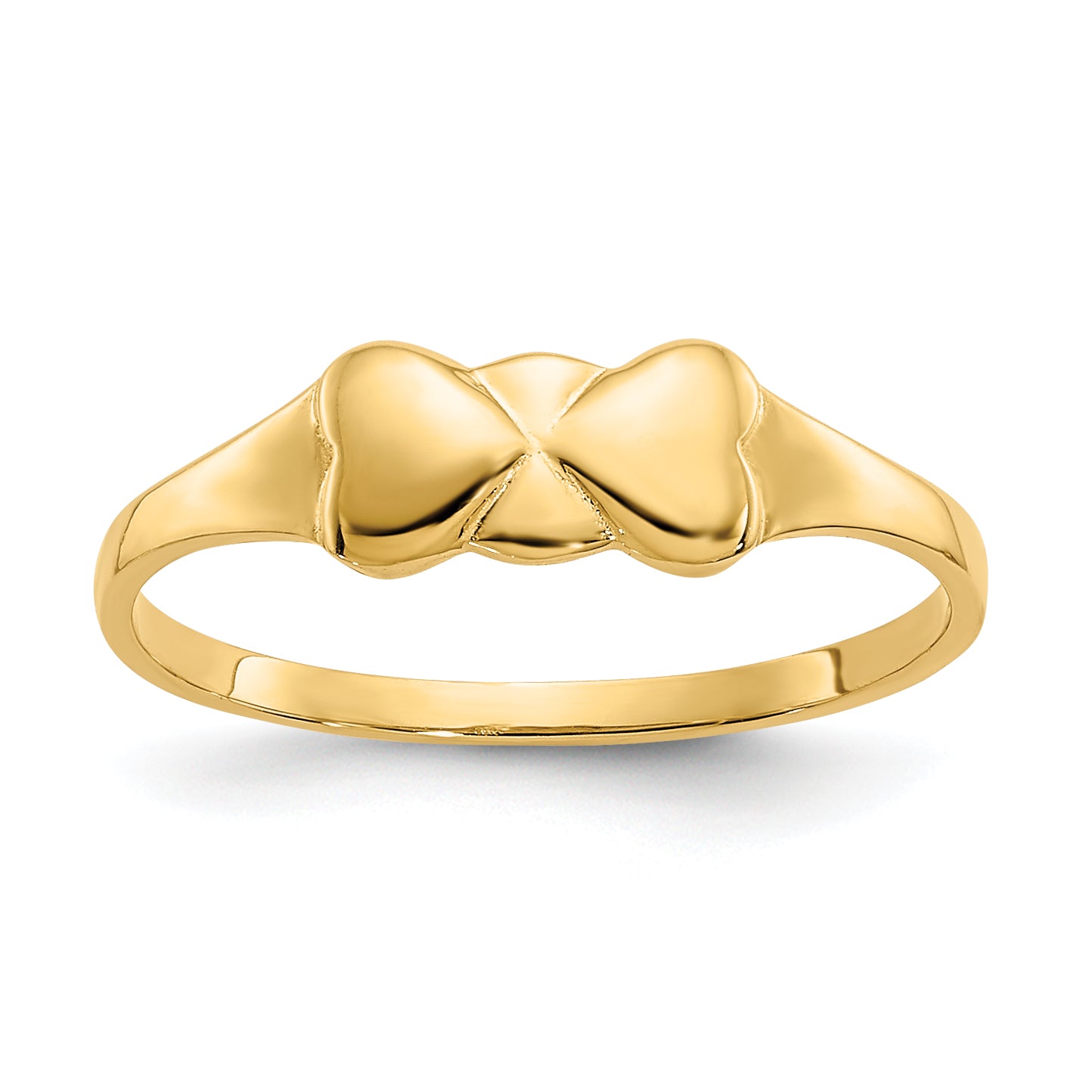 14k Madi K Heart Baby Ring Main image