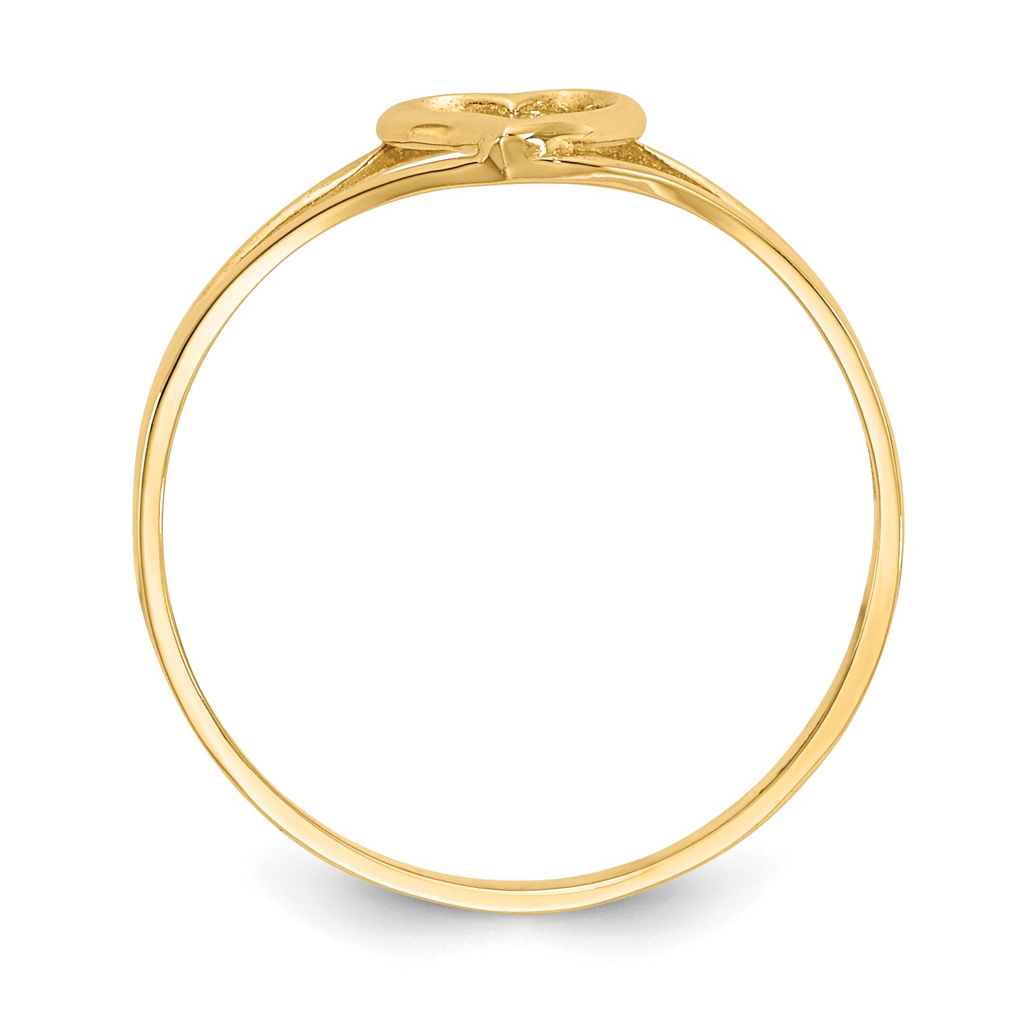 14k Madi K Heart Baby Ring Secondary image