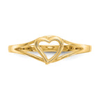 14k Madi K Heart Baby Ring