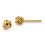 14k Madi K Polished Love Knot Post Earrings