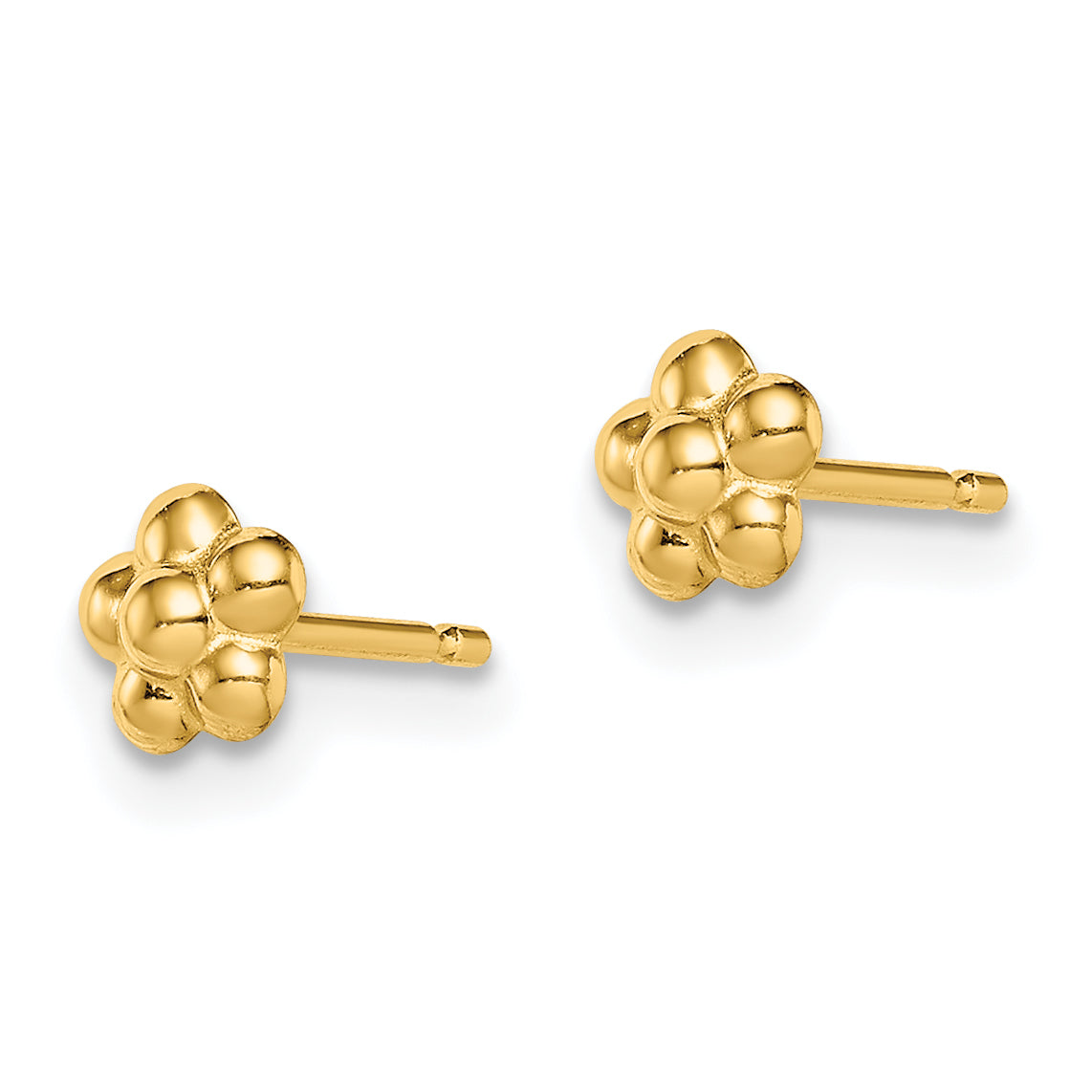 14k Madi K Flower Post Earrings Secondary image
