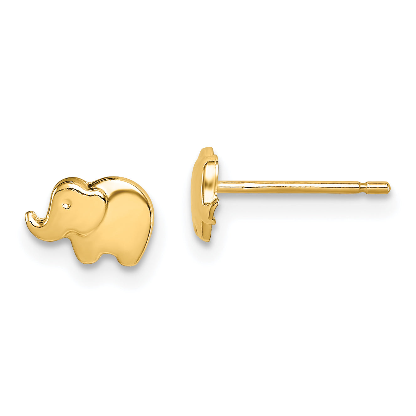 14k Madi K Elephant Post Earrings Main image