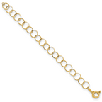 14K Circle Chain Bracelet