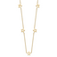 14K Yellow Gold Star w/2in Extension Necklace