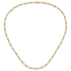 14k Oval Link Necklace