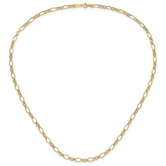 14k Oval Link Necklace