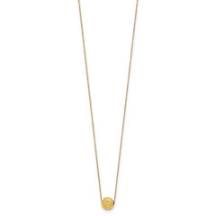 14k Bead Necklace