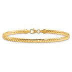 14k Polished 7in Fancy Link Bracelet