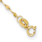 Polished Triple-Strand Bib Necklace in 14K Yellow Gold