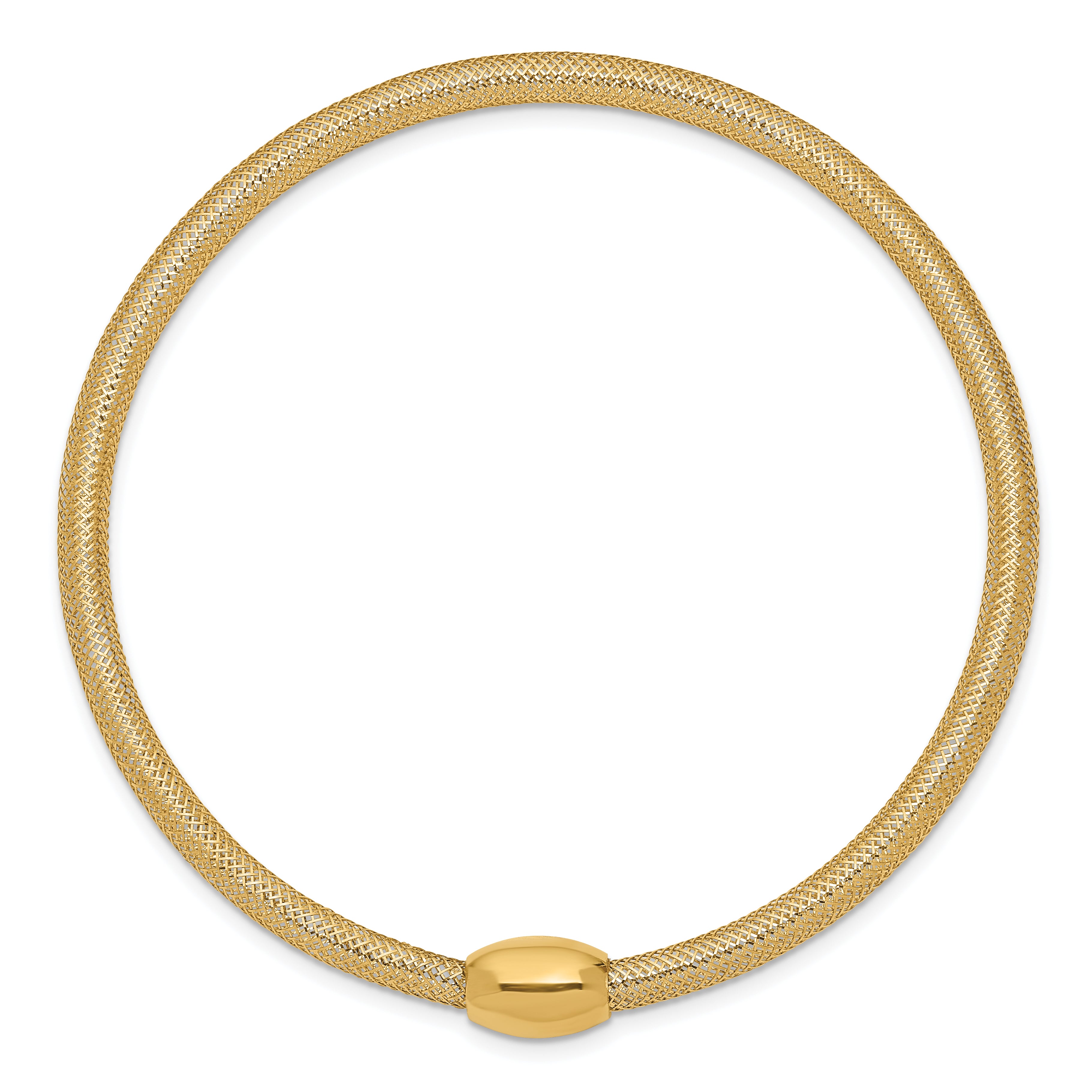 14K Stretch Mesh Bracelet Secondary image