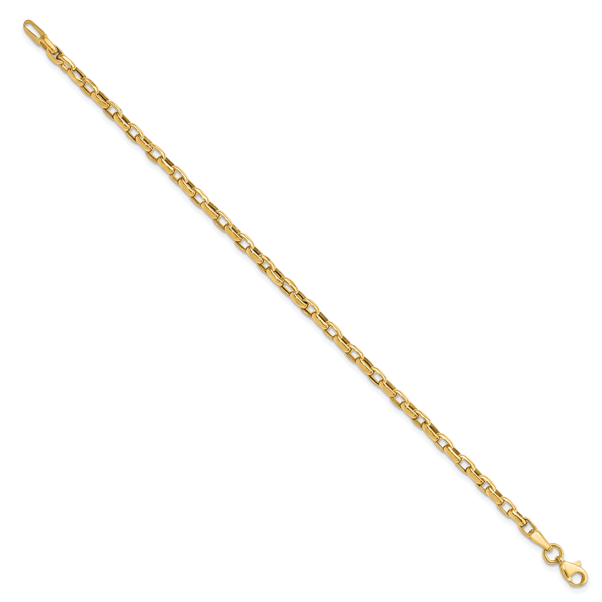 14k Fancy Link Bracelet Secondary image