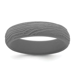 Silicone Gray 5.70m Wood Grain Pattern Band