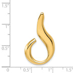 14K Fits up to 6mm Regular and Fancy Omega Slide