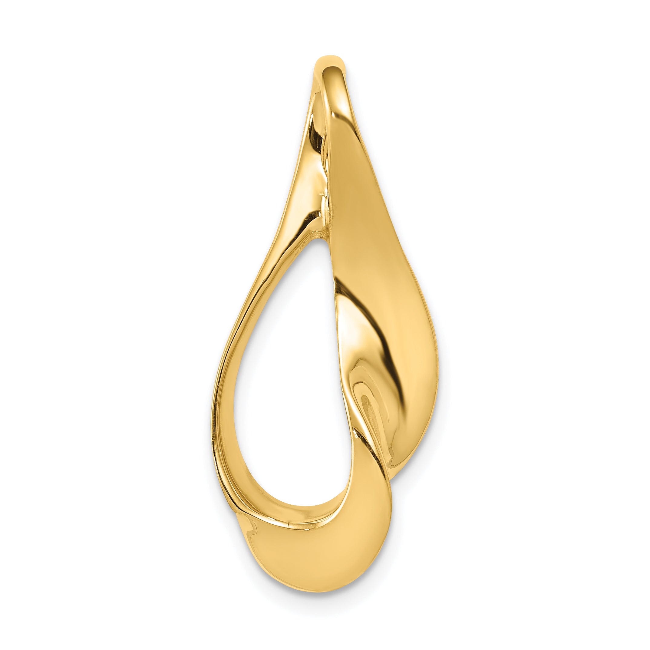 14k Fits up to 3mm Regular, 6mm Fancy Reversible Omega Slide Main image
