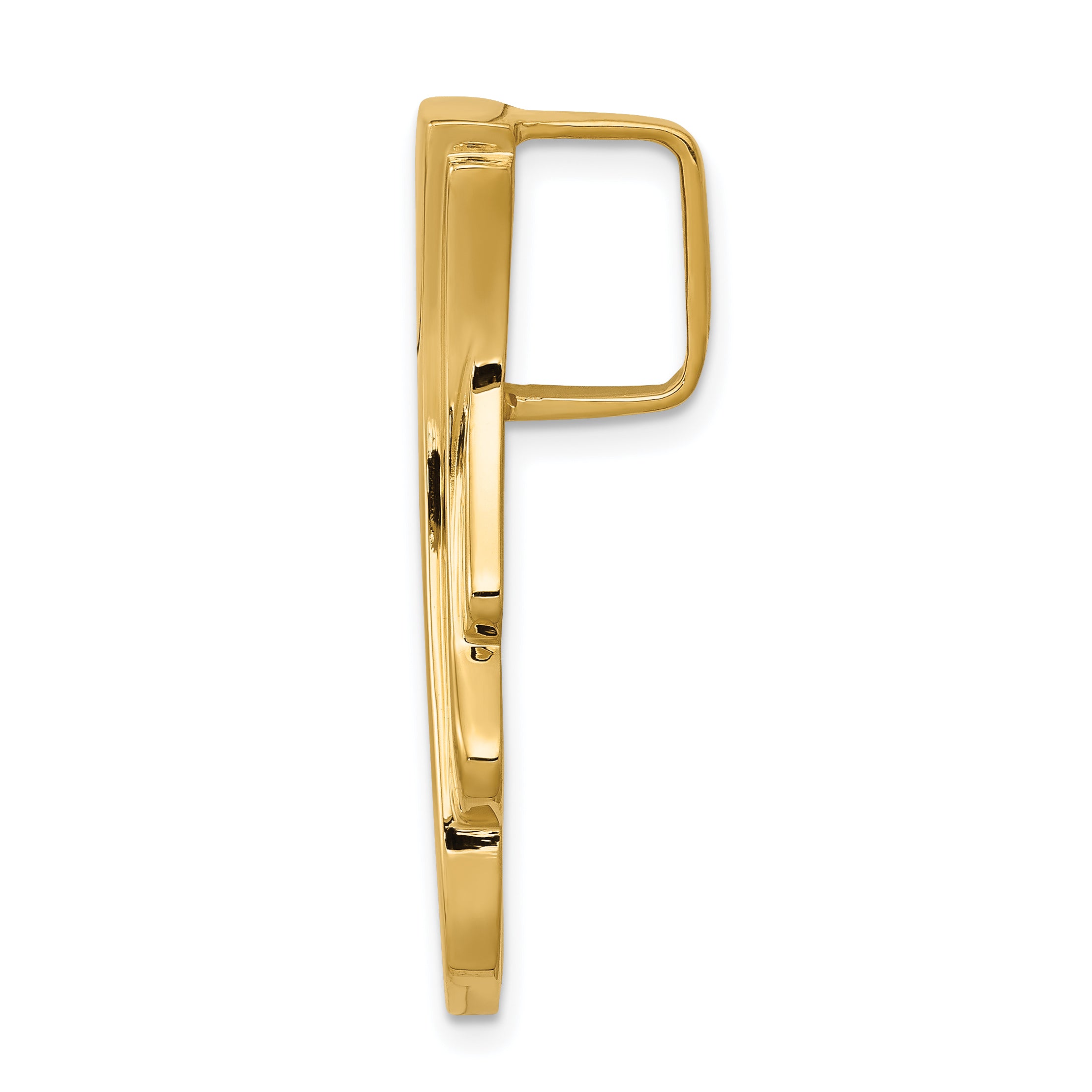 14K Fits up to 6mm Reg, 8mm Fancy Omega Slide Secondary image