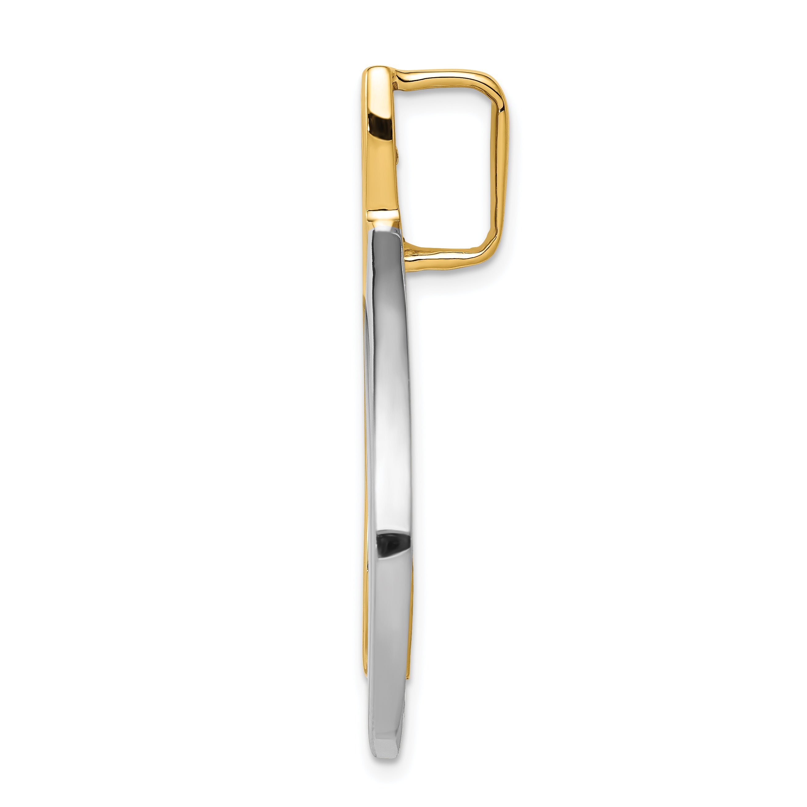 14K Two-tone Fits up to 6mm Omega, 8mm Reversible, Omega Slide Secondary image