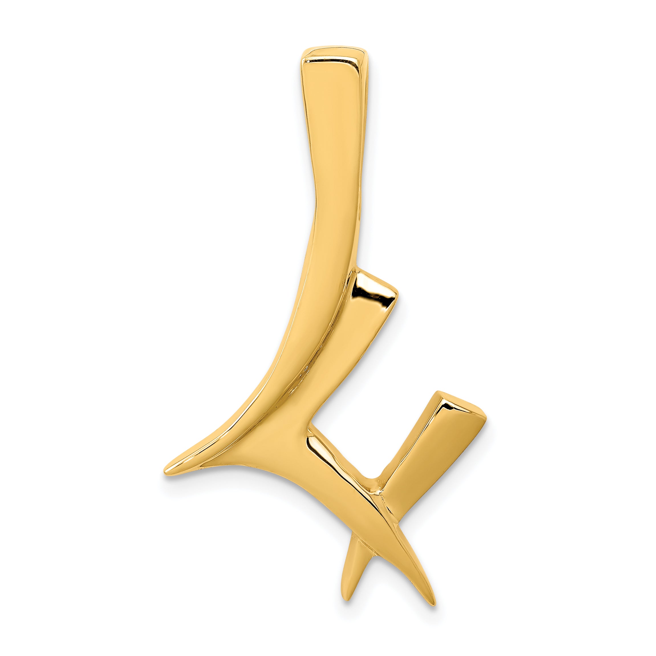 14k Fancy Polished Slide Main image