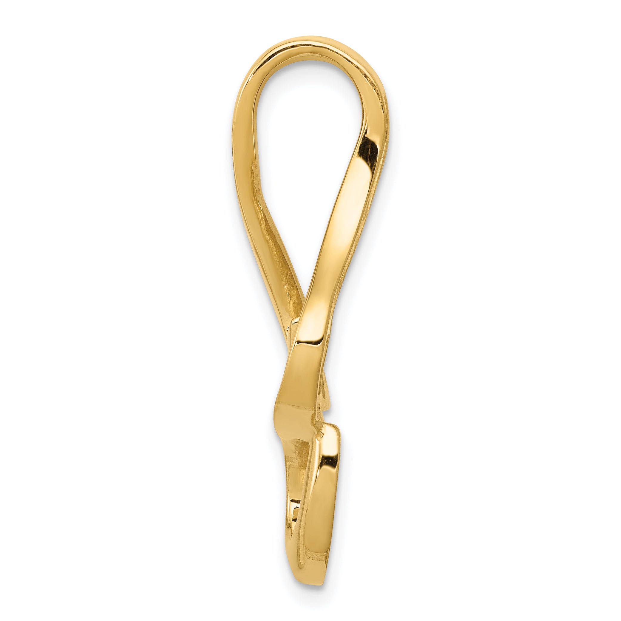 14K Fits up to 10mm Reg and Fancy Reversible Omega Slide Secondary image