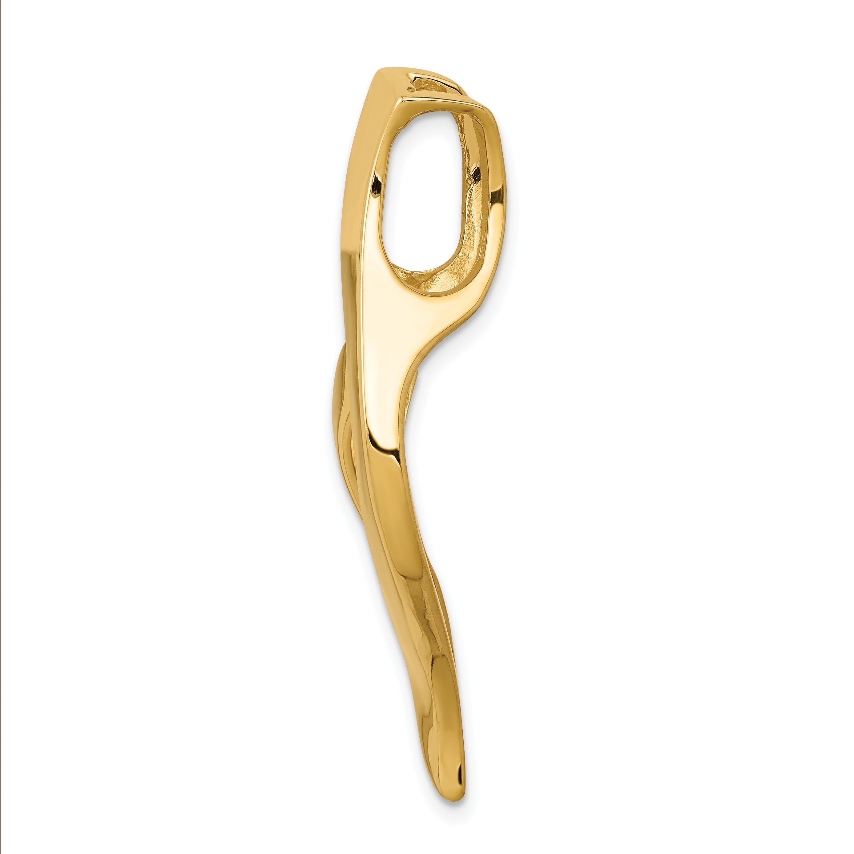 14K Fancy Omega Slide Secondary image