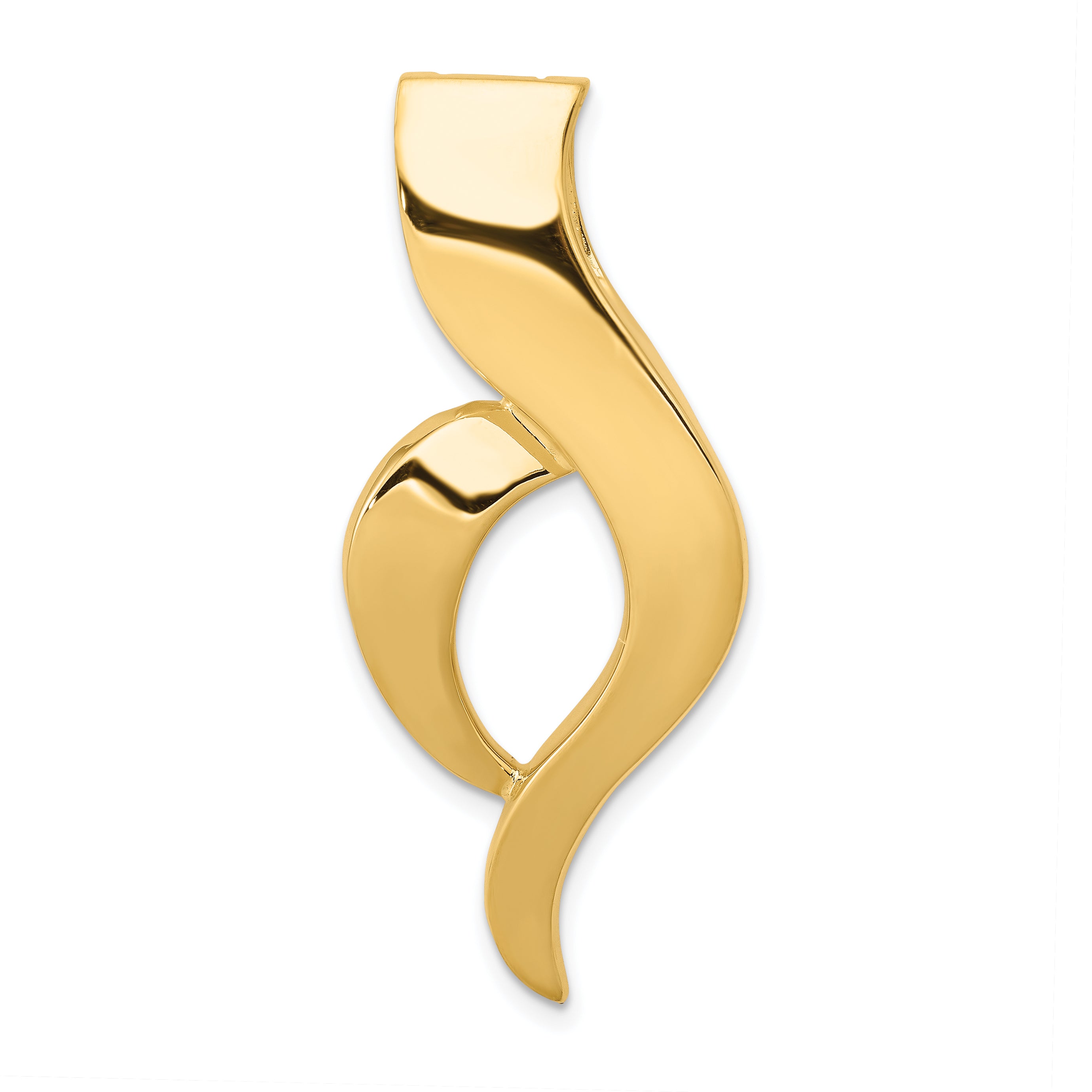 14k Fancy Omega Slide Main image